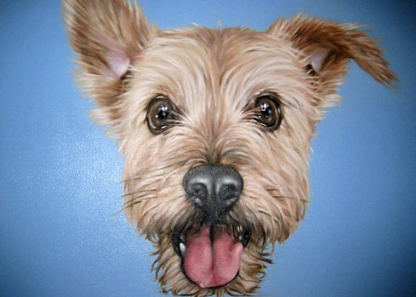 Painting by Scott Lifshutz